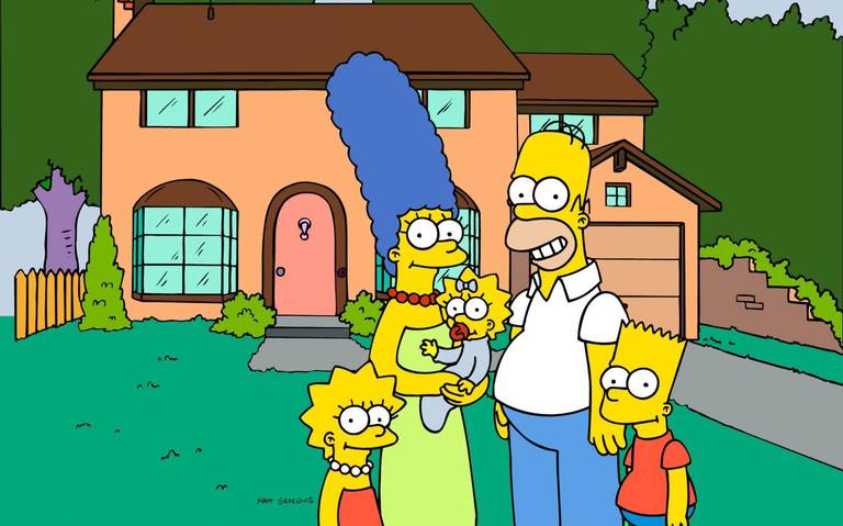  Sabes porque los Simpson son de color amarillo?